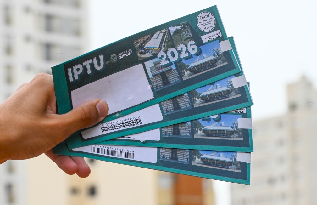 Em 2026 serão entregues 528.515 carnês, a maior parte destinada a imóveis residenciais