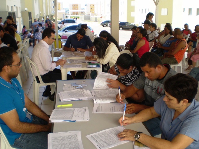 Atendimento é feito por técnicos da CEF