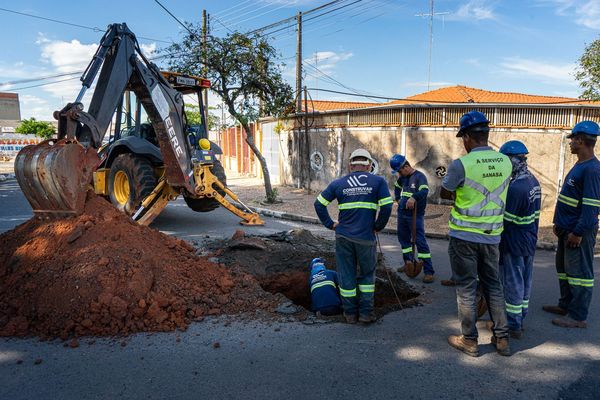 Serviço é importante para garantir o funcionamento adequado do sistema de abastecimento.