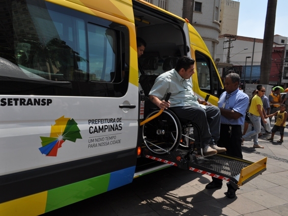 Embarque de cadeirante