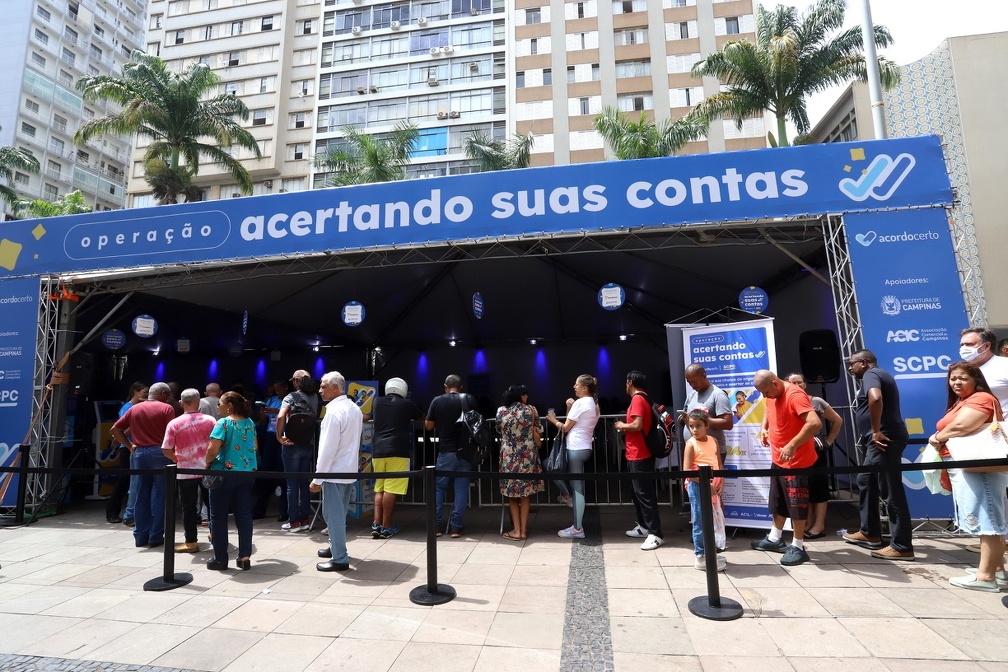 Negociação ocorre em estande montado em frente a Catedral Metropolitana de Campinas, das 8h às 18h