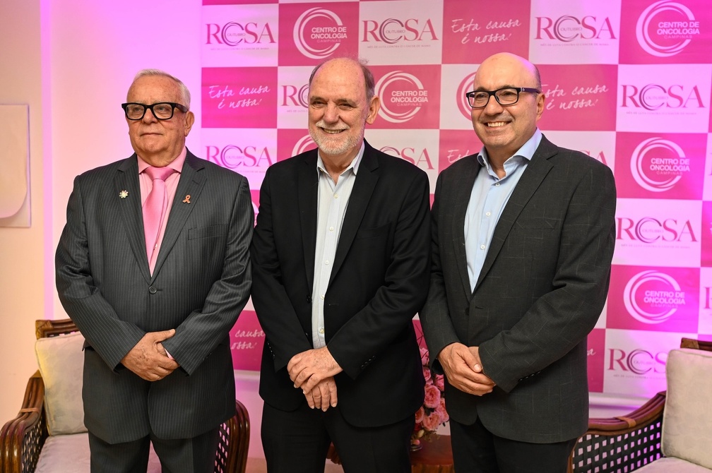Rogério Capela/PMC Dário Saadi participou da abertura da programação do Outubro Rosa no Centro de Oncologia de Campinas (COC)