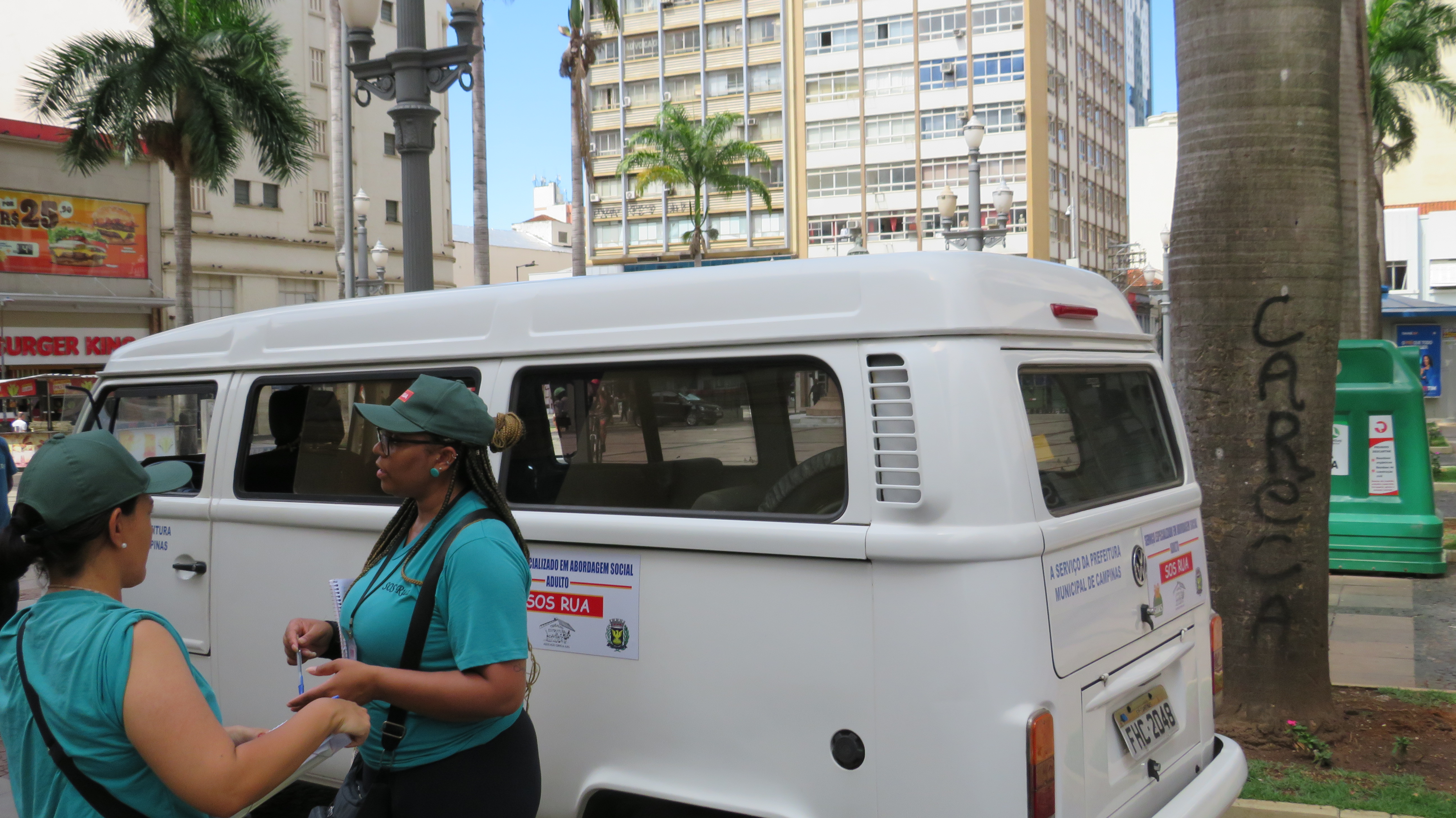 No Centro, as ações destacaram agendamentos de documentação civil, orientações e reuniões técnicas com a rede