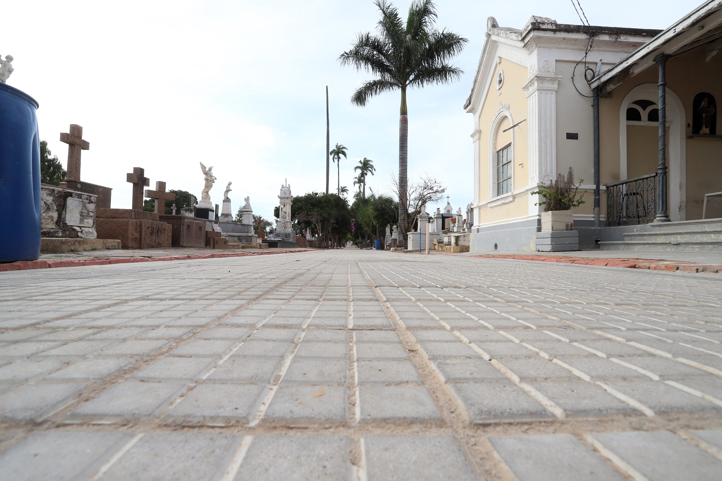 São 30 mil sepulturas distribuídas em 112 quadras