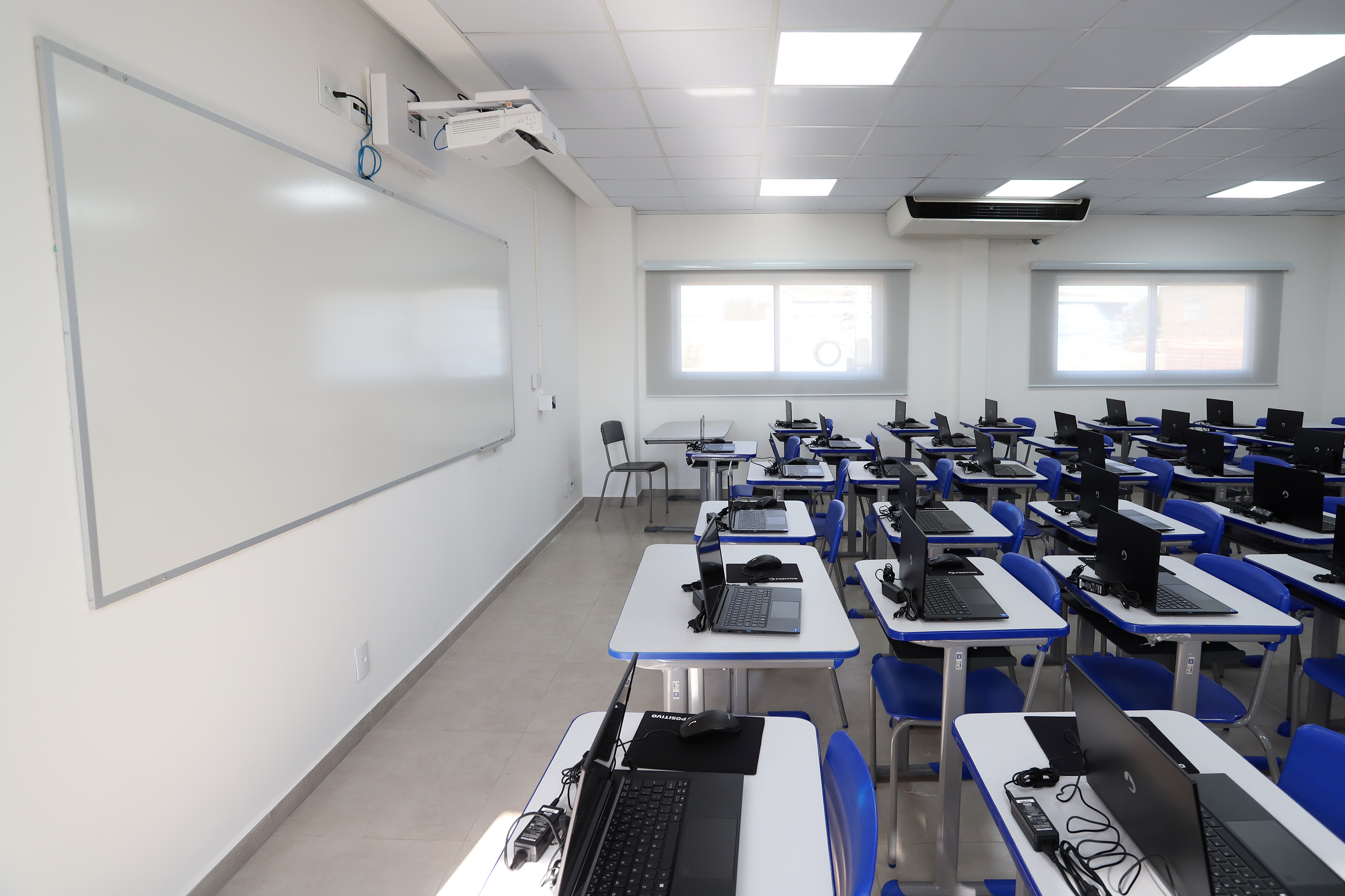 Sala de aula do Ceprocamp - curso terá 10 semanas de duração