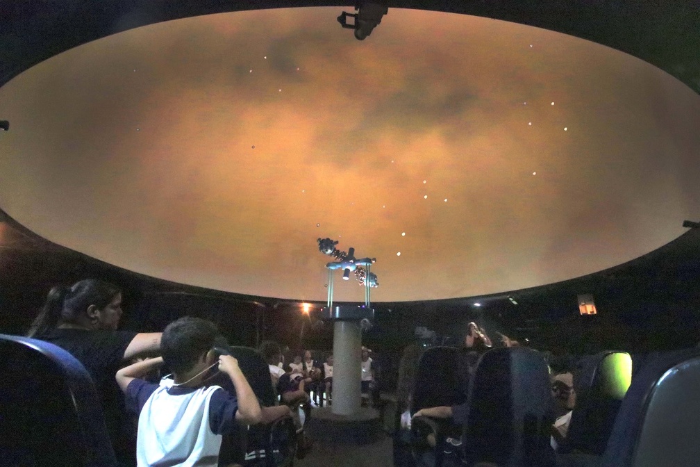 Firmino Piton/PMC Planetário da Lagoa do Taquaral oferece sessões abertas ao público aos domingos e programação exclusiva para escolas durante a semana