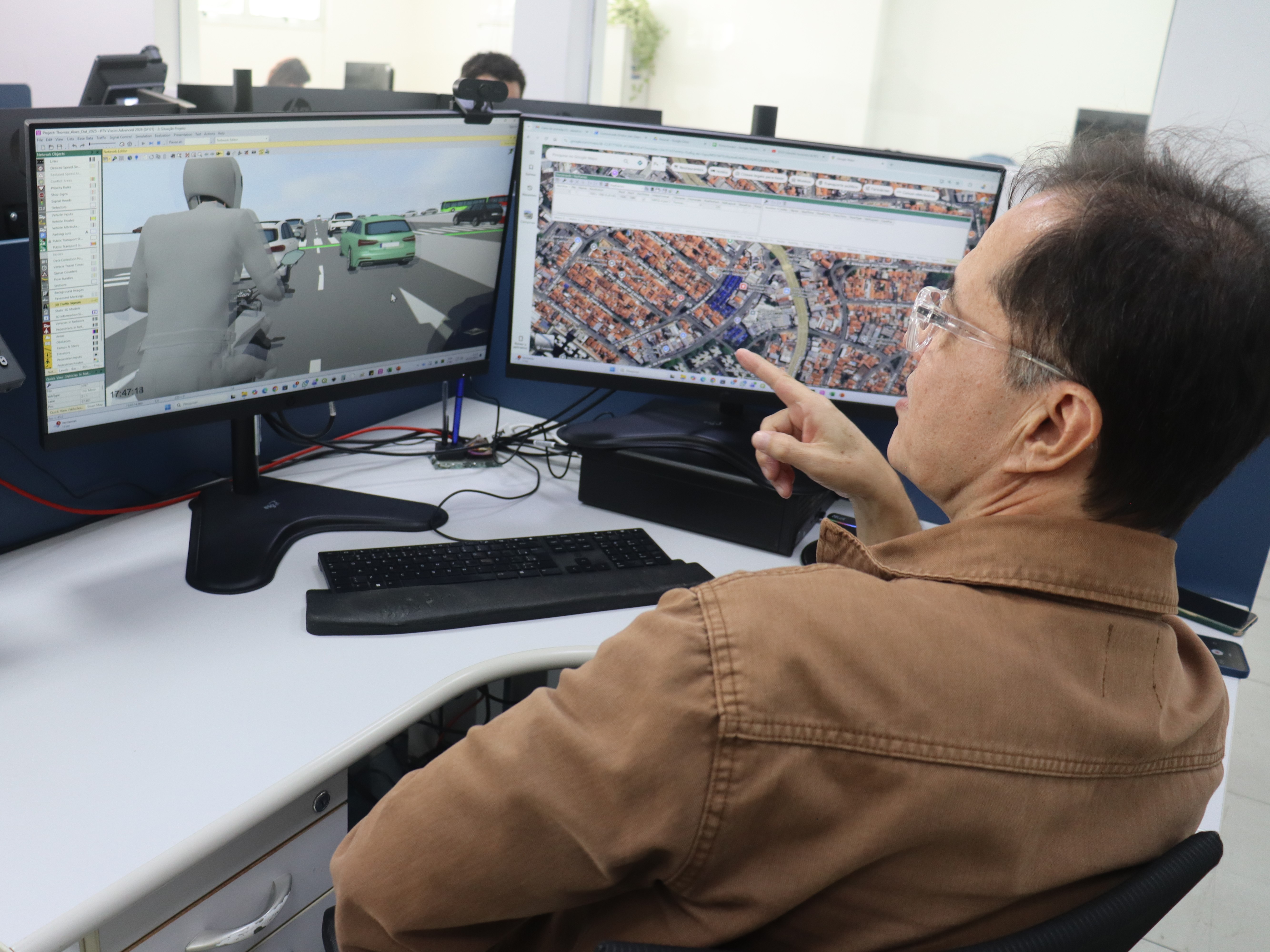 Daniel Nithack conta que o sistema foi utilizado na requalificação e promoção da mobilidade em vias do centro 