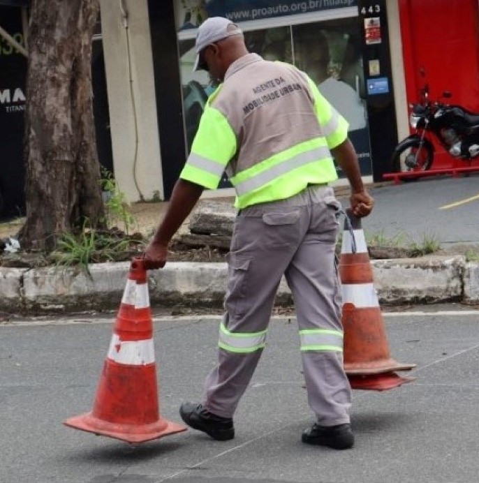  Agentes da Mobilidade Urbana vão sinalizar o bloqueio e monitorar a região