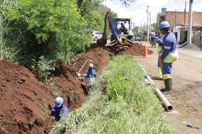 Interligação de redes de água: obras acontecem no Cidade Satélite Íris