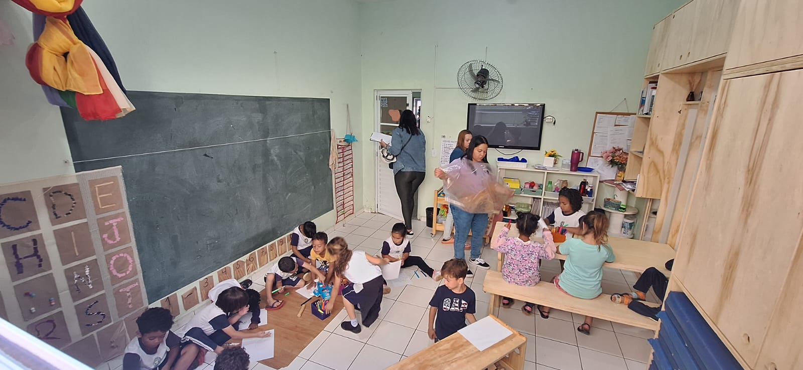 Divulgação/PMC A entidade acolhe cerca de 500 crianças em situação de vulnerabilidade social