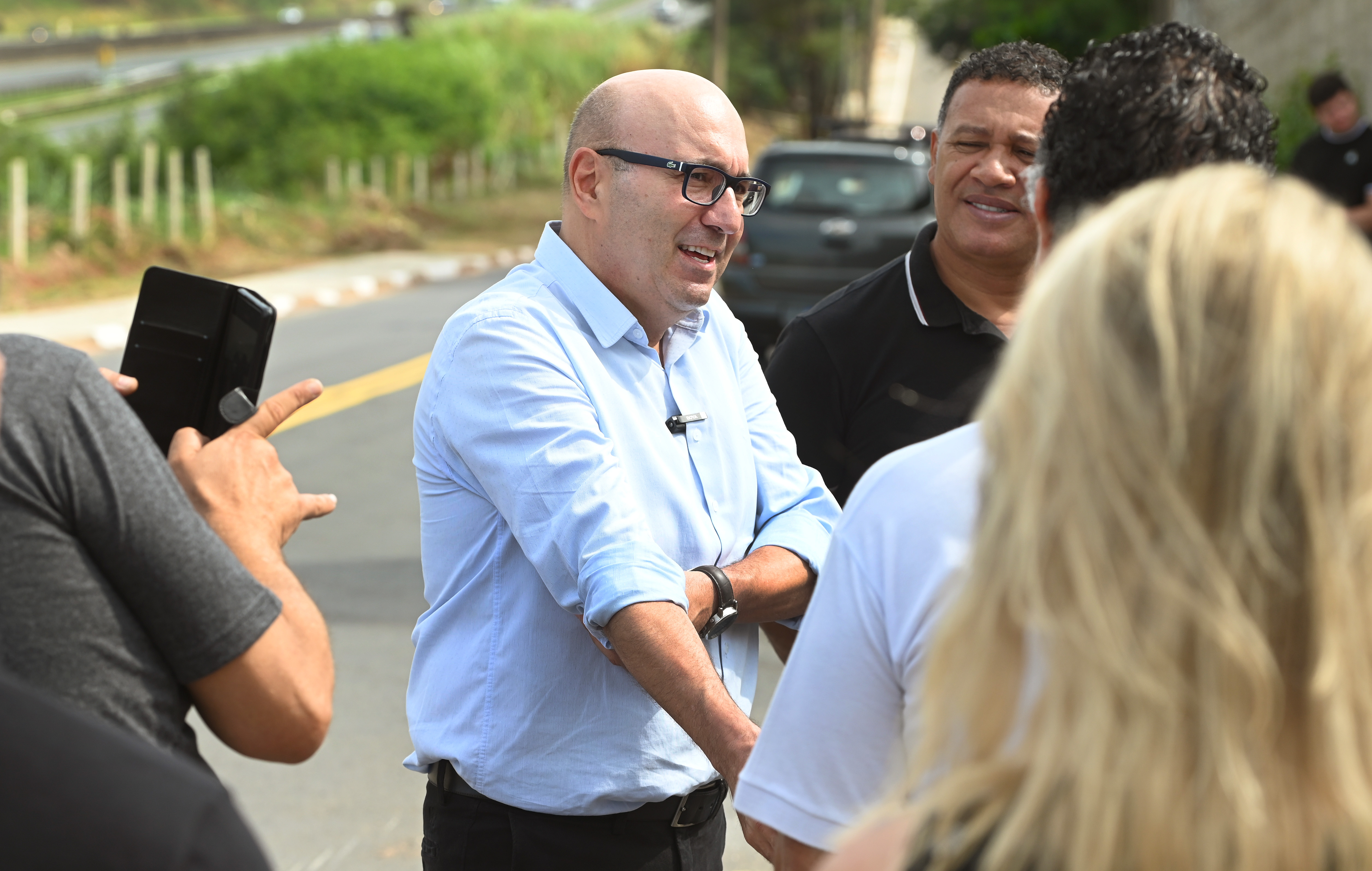 Dário: obra beneficia a população do bairro e também as indústrias e empresas que ficam aqui