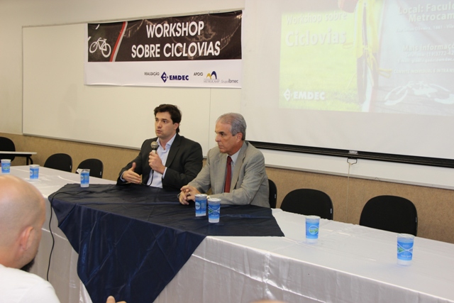 Vice e secretário abrem o workshop