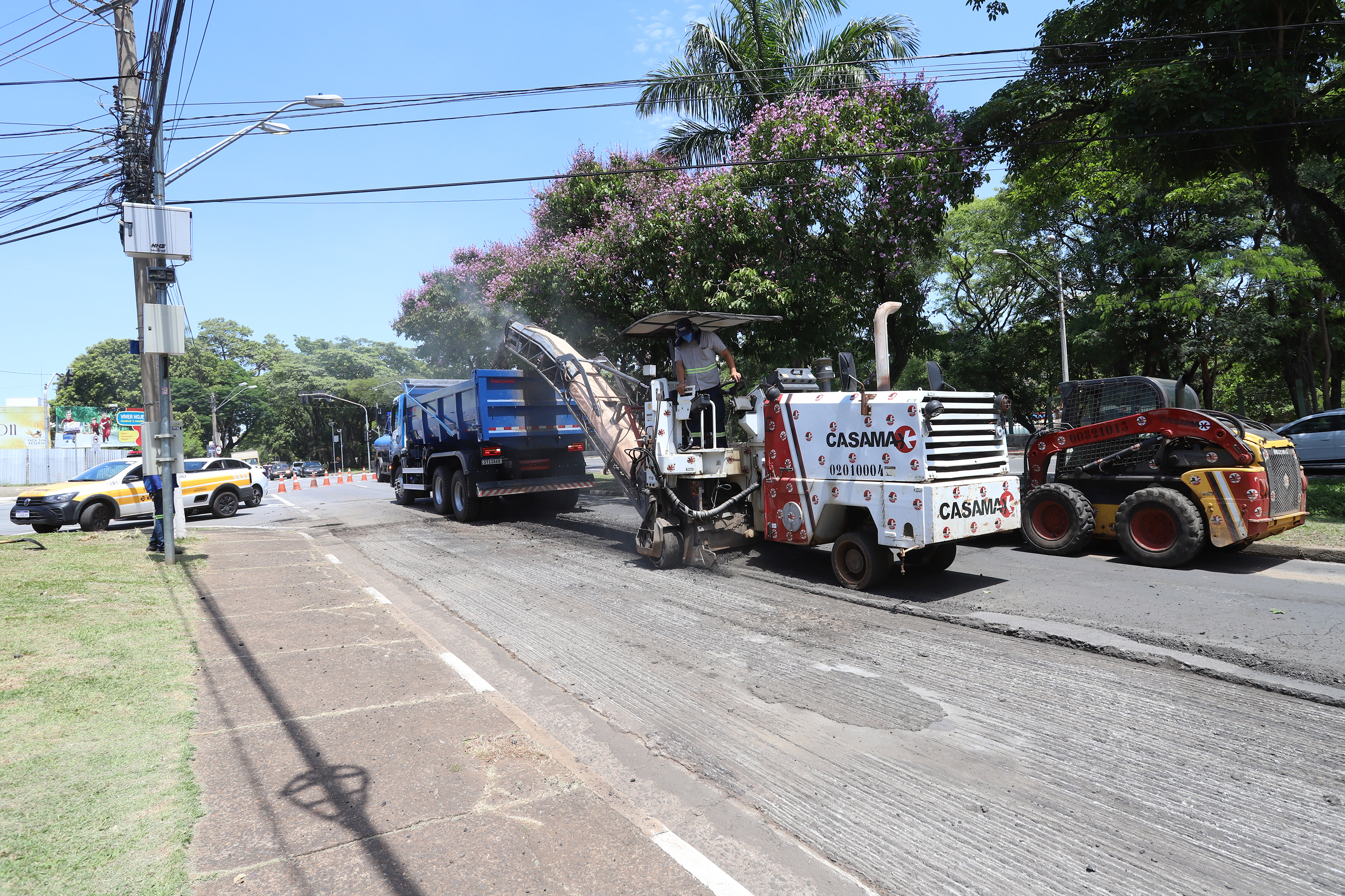 Via será recapeada em cerca de 1 quilômetro