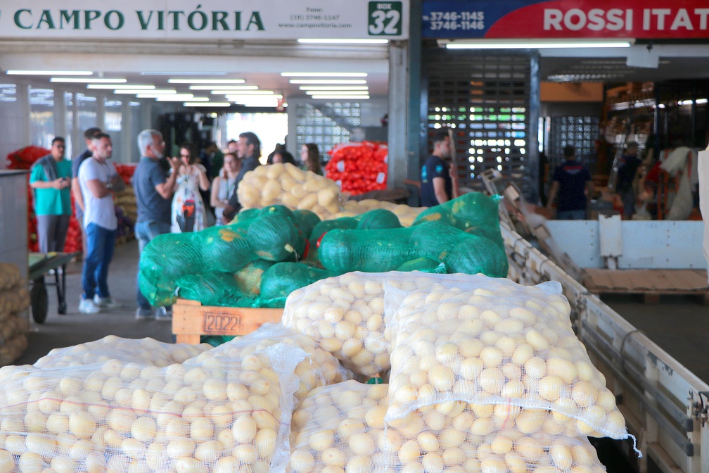 Arquivo/PMC Fim da safra paulista e pouca oferta em Minas elevou o preço da batata inglesa