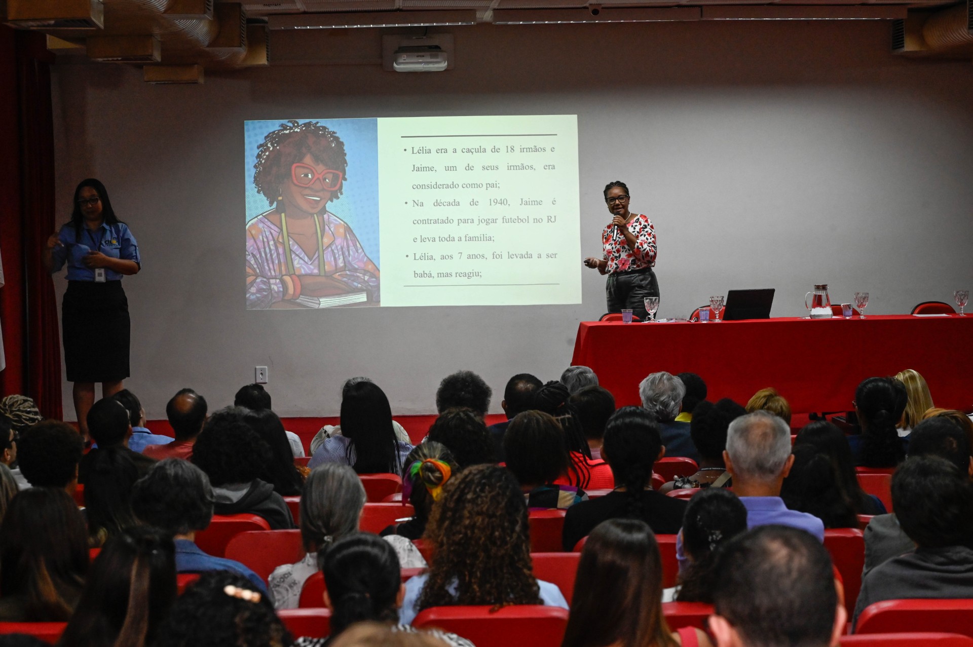 Rogério Capela/Arquivo PMC Flávia Martins de Carvalho, juíza e ouvidora do Supremos, também fez palestra