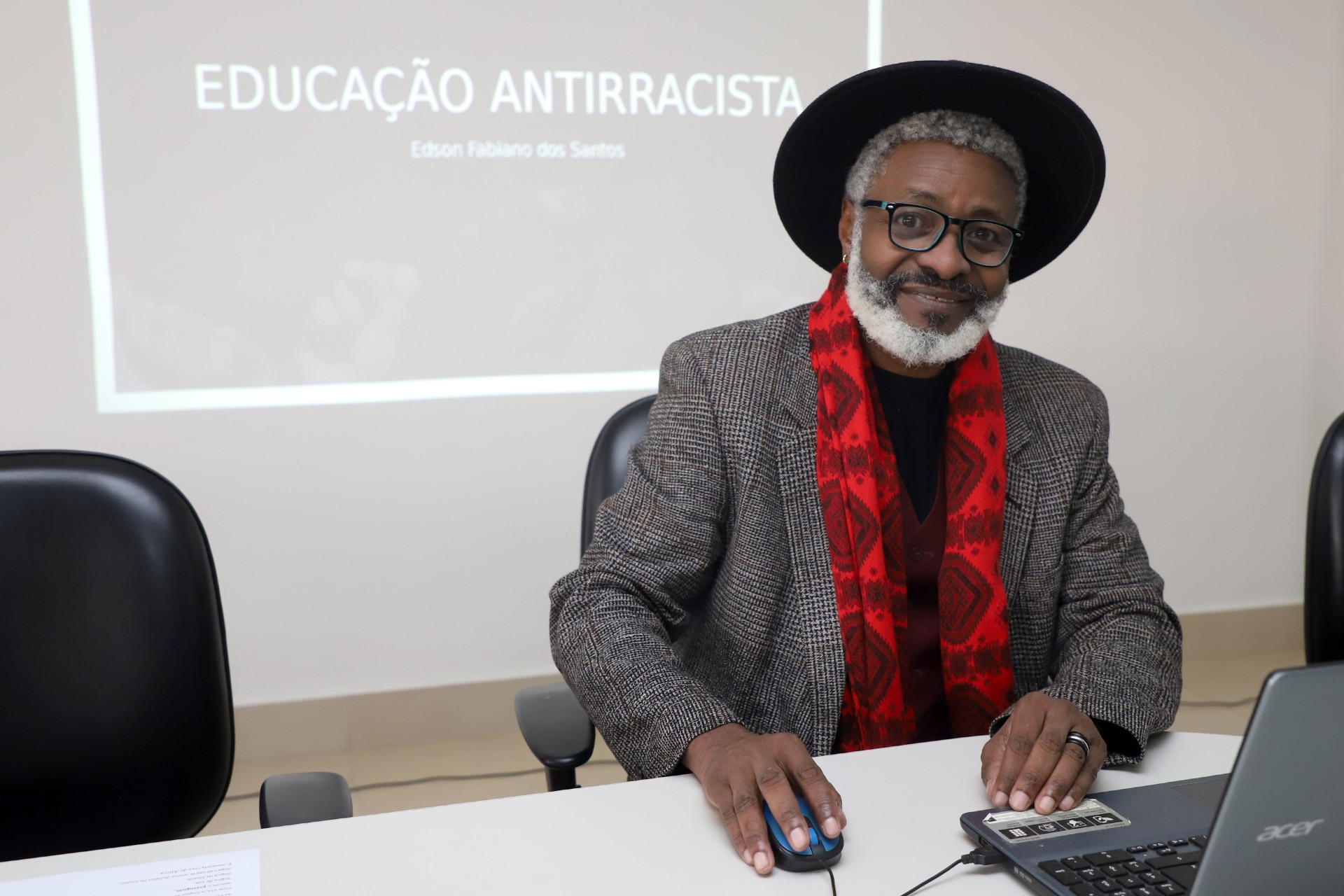 Fernanda Sunega/PMC Fabiano Mestre, graduado em Teologia Negra, foi um dos palestrantes