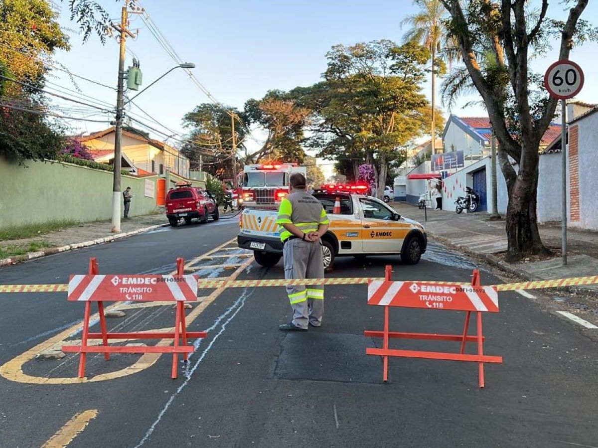 Divulgação/Emdec Agentes da Mobilidade Urbana da Emdec monitoram a circulação de veículos, nas regiões das obras