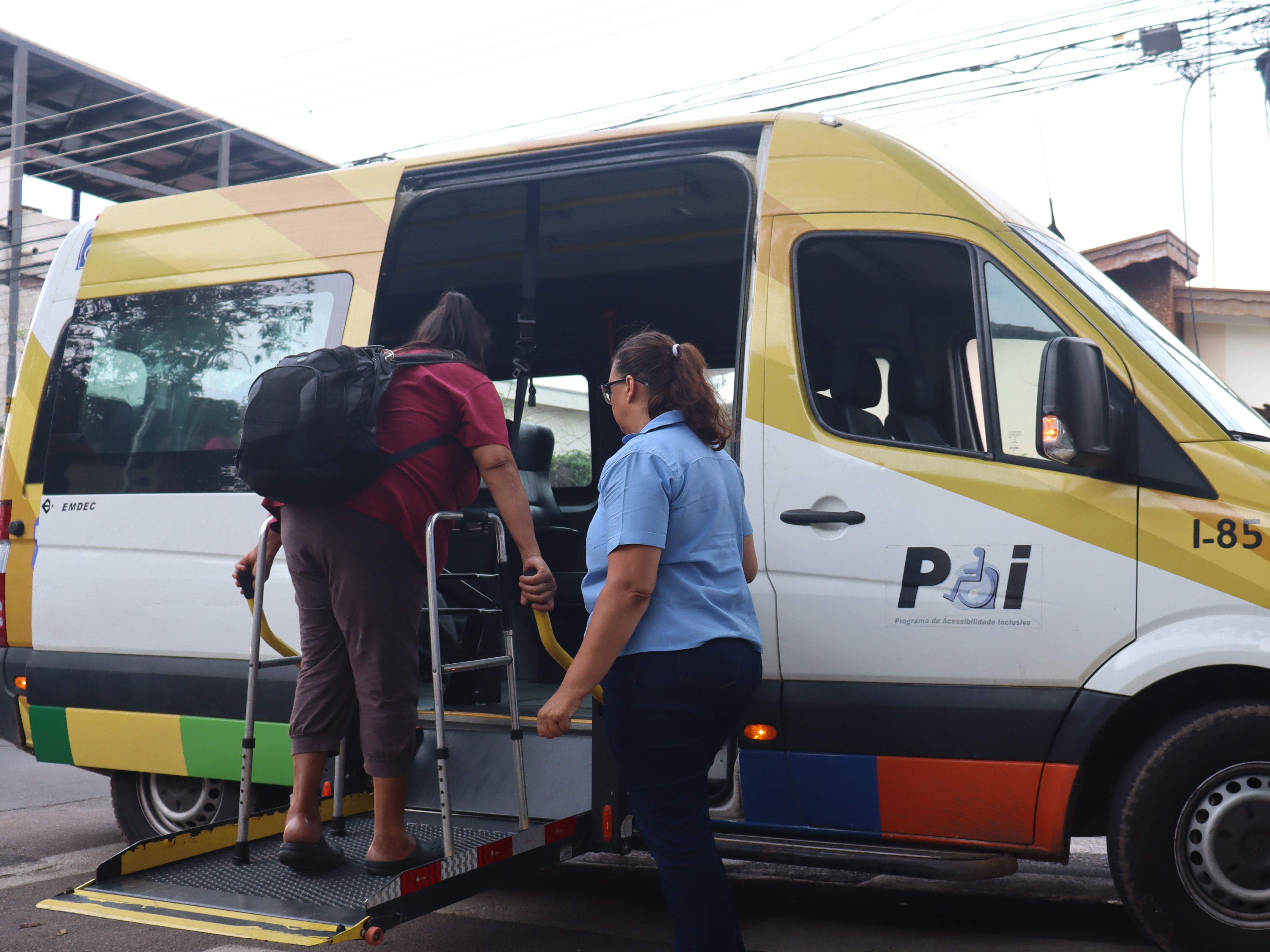 Foram 96 mil viagens neste ano; 75% dos usuários utilizam cadeira de rodas