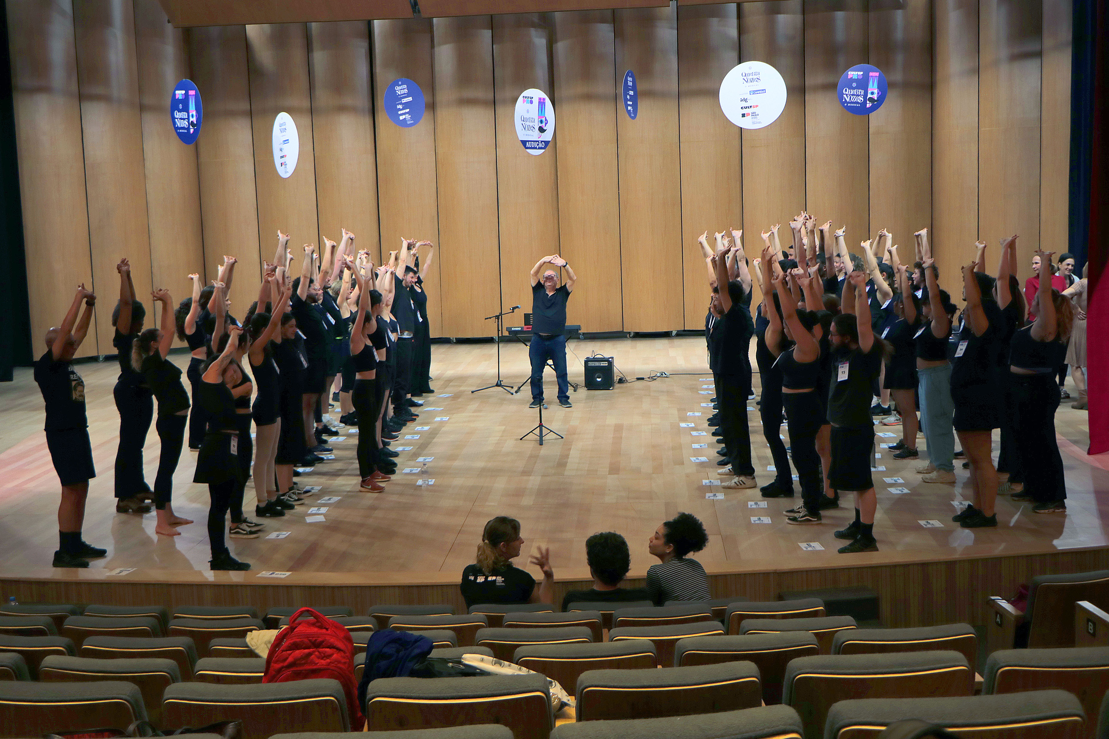 Firmino Piton/PMC As formações integram o Projeto Especial de Formação Técnica e Artística para a montagem do espetáculo “Quebra-Nozes, o Musical”