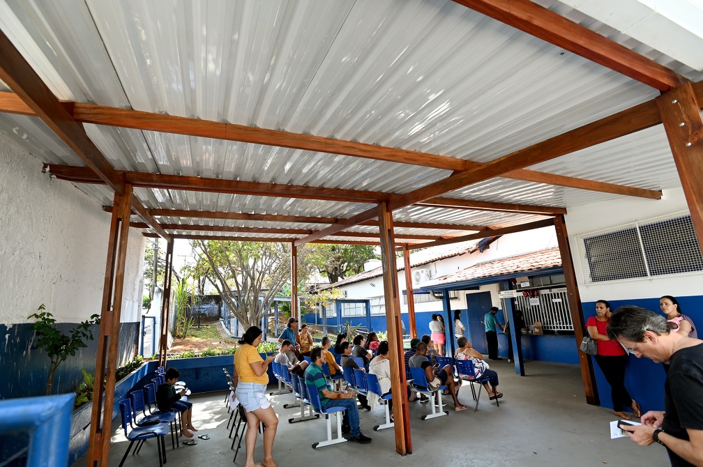 Carlos Bassan/PMC O Centro de Saúde Anchieta passou por reformas recentemente