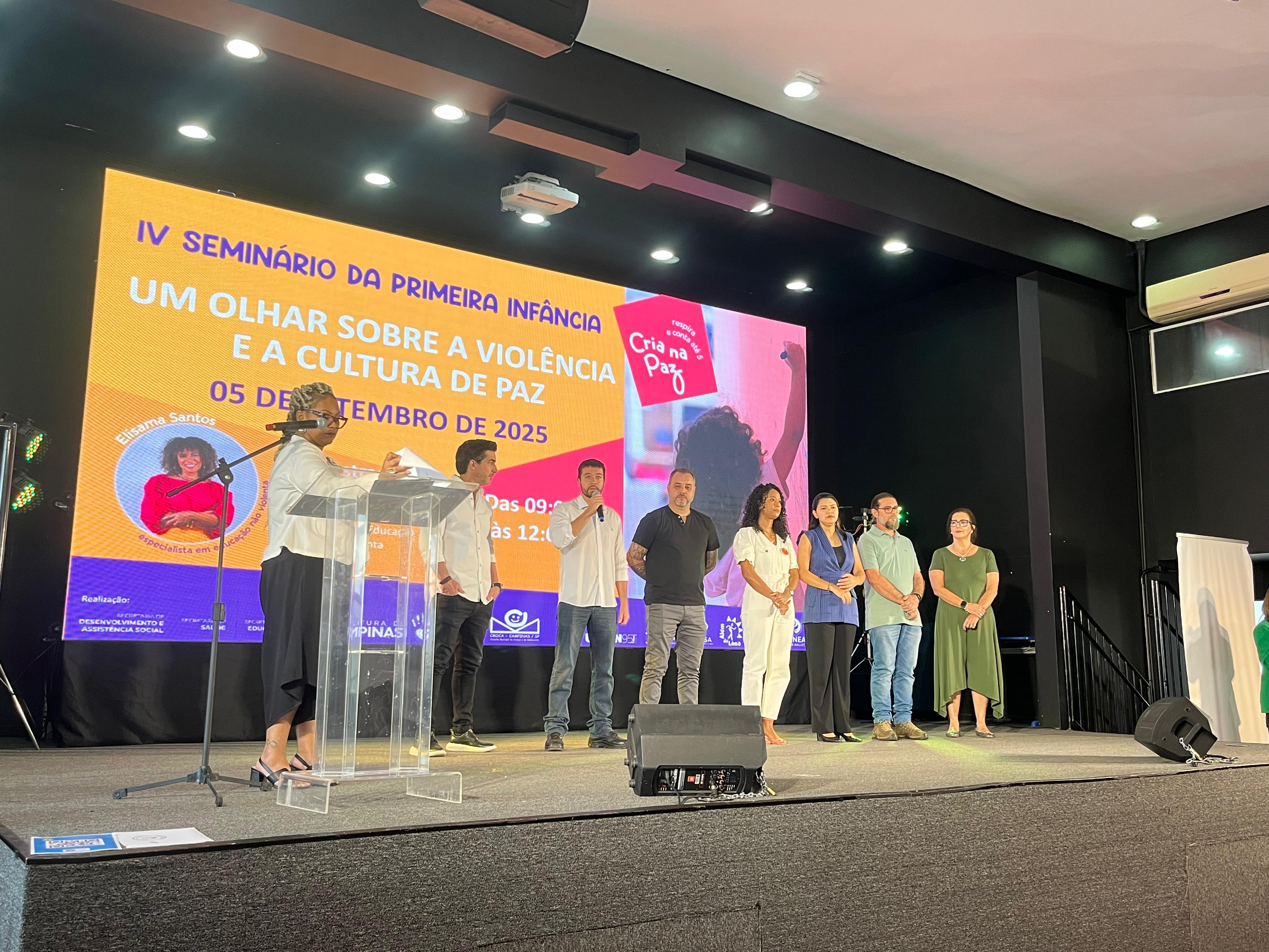 Na abertura, o coordenador do PIC, Thiago Ferrari, falou sobre a importância da mobilização dos diferentes segmentos da sociedade