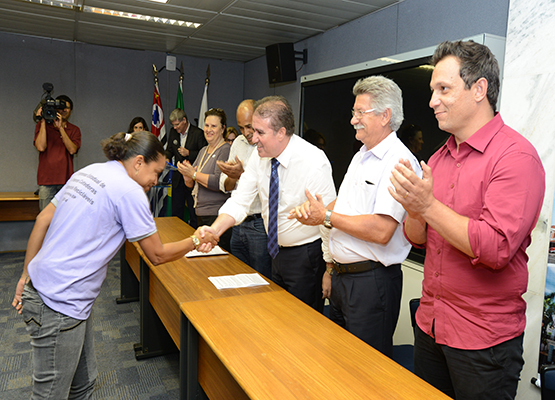 Trabalhadores agradeceram pela nova lei