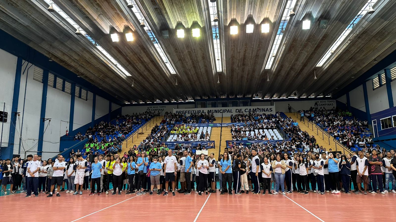 Abertura do JEM foi no Ginásio do Taquaral