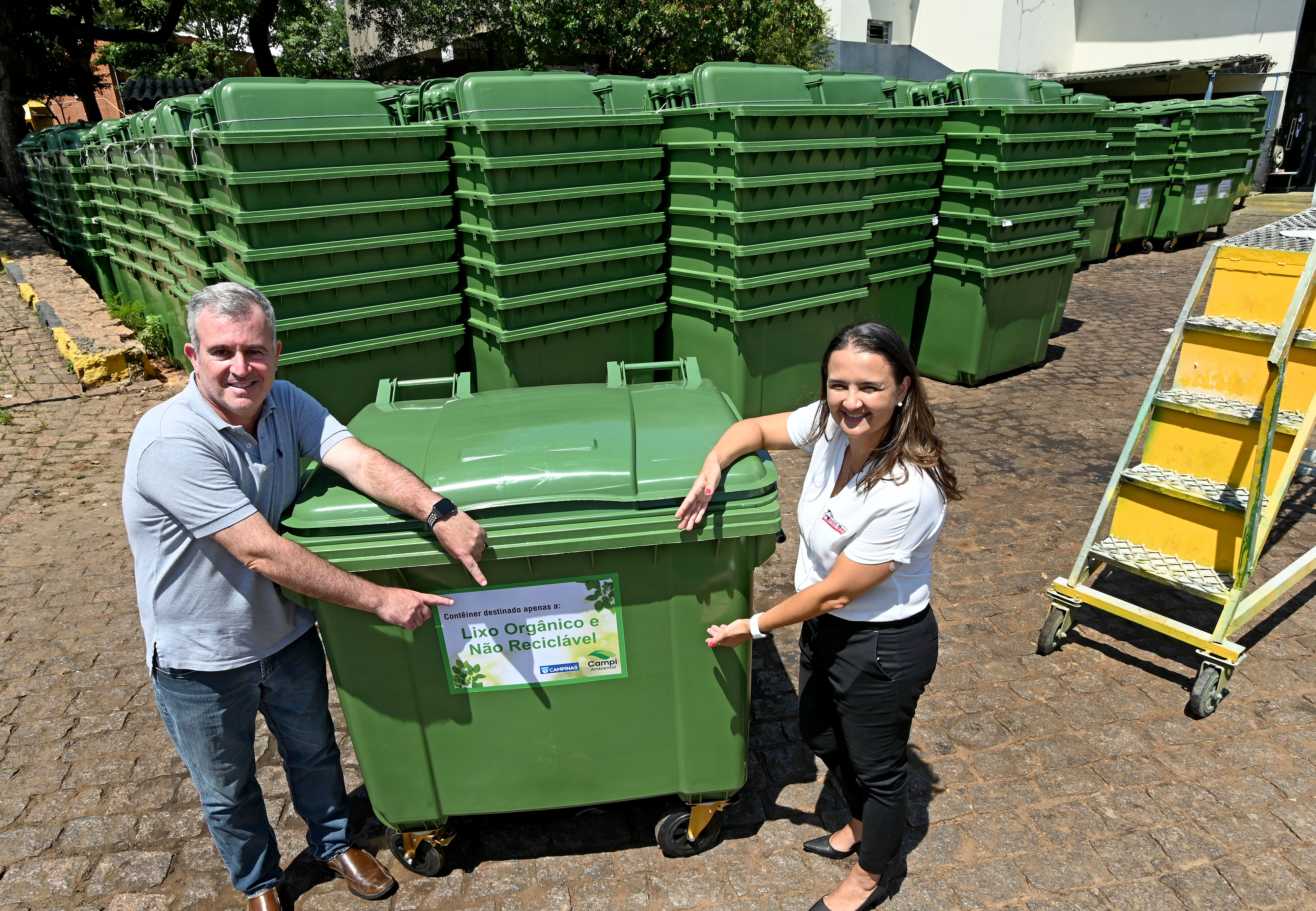 A montagem dos equipamentos está sendo feita na sede da Campi Ambiental