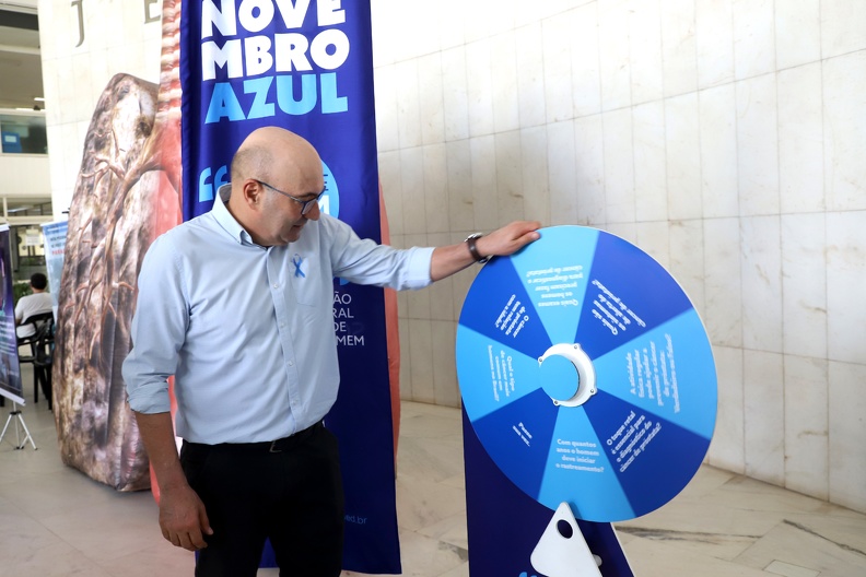 Dário participa de evento especial do Novembro Azul no Paço