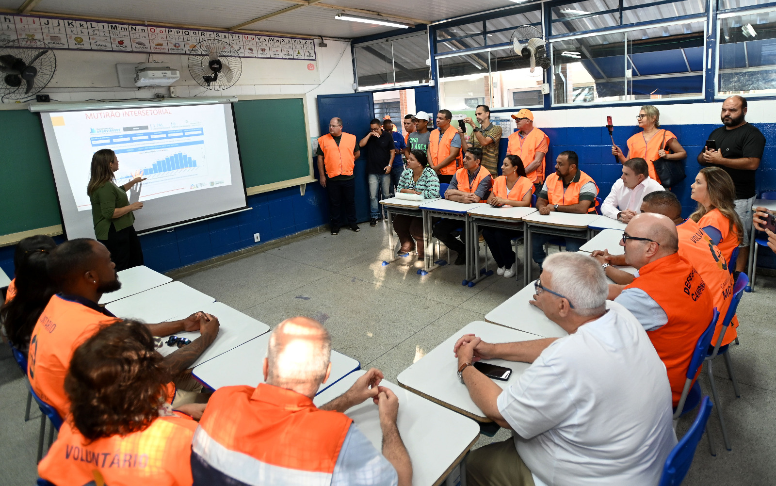 Trabalho foi planejado com foco em seis bairros da região do Florence