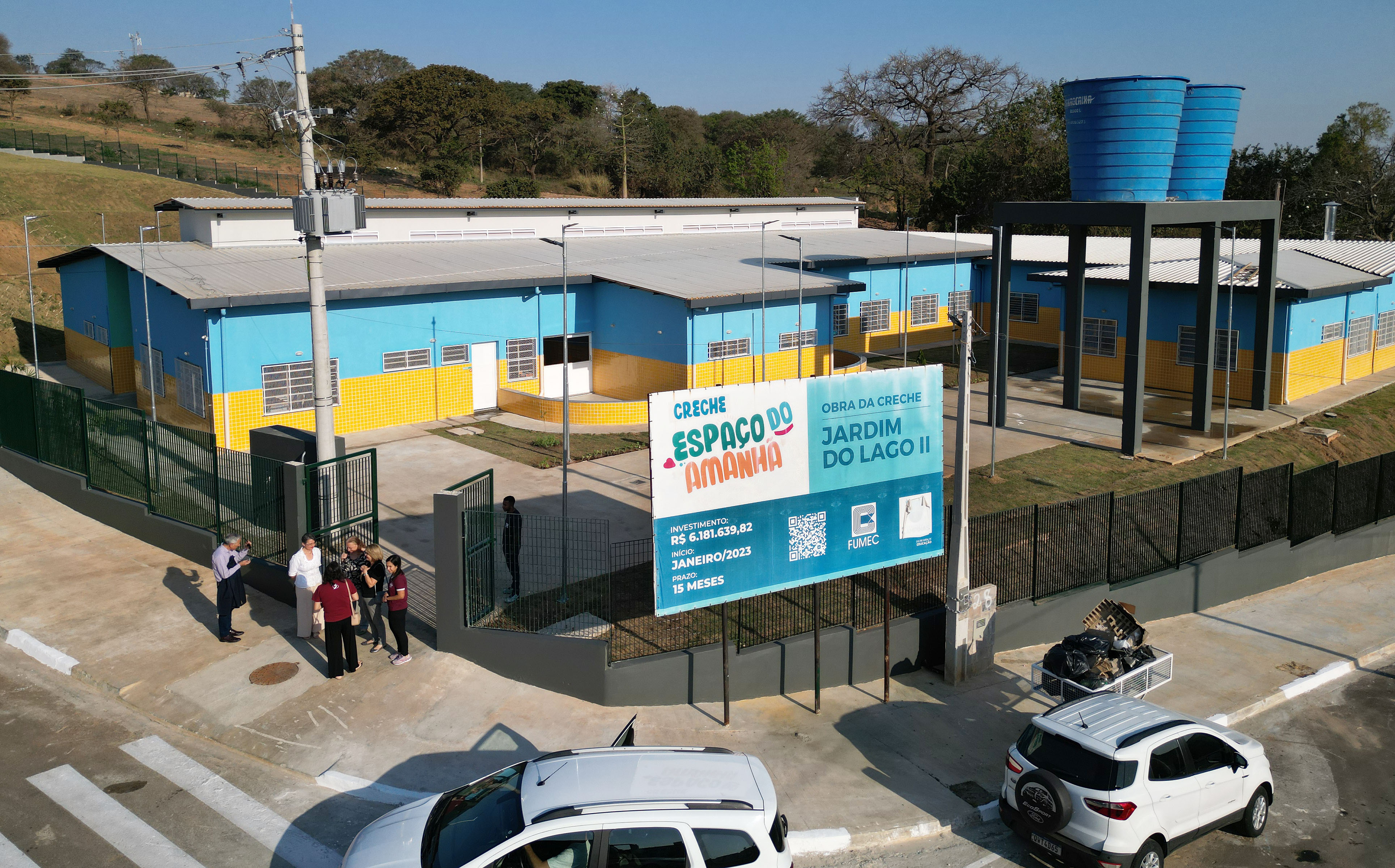 Creche Espaço do amanhã Jardim do Lago II: pais ou responsáveis podem fazer as inscrições presencialmente ou on-line