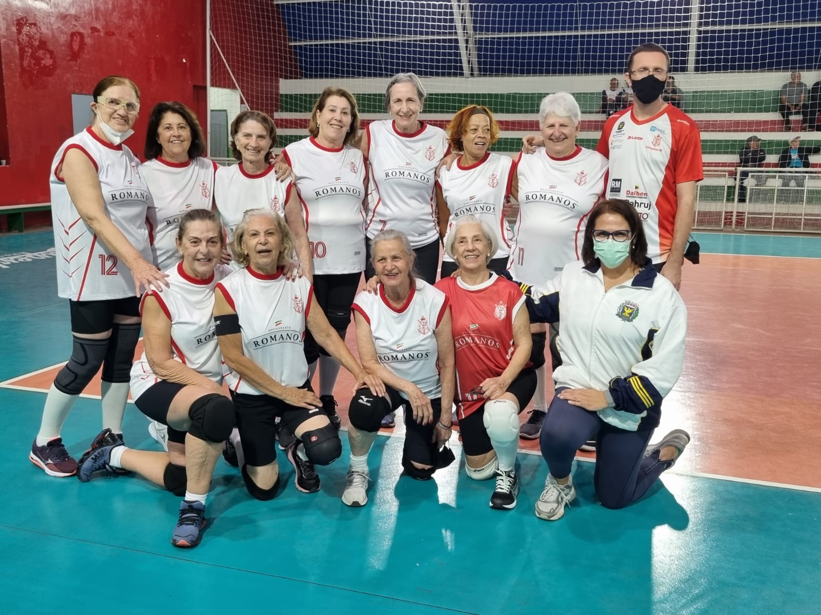 A forte equipe de vôlei