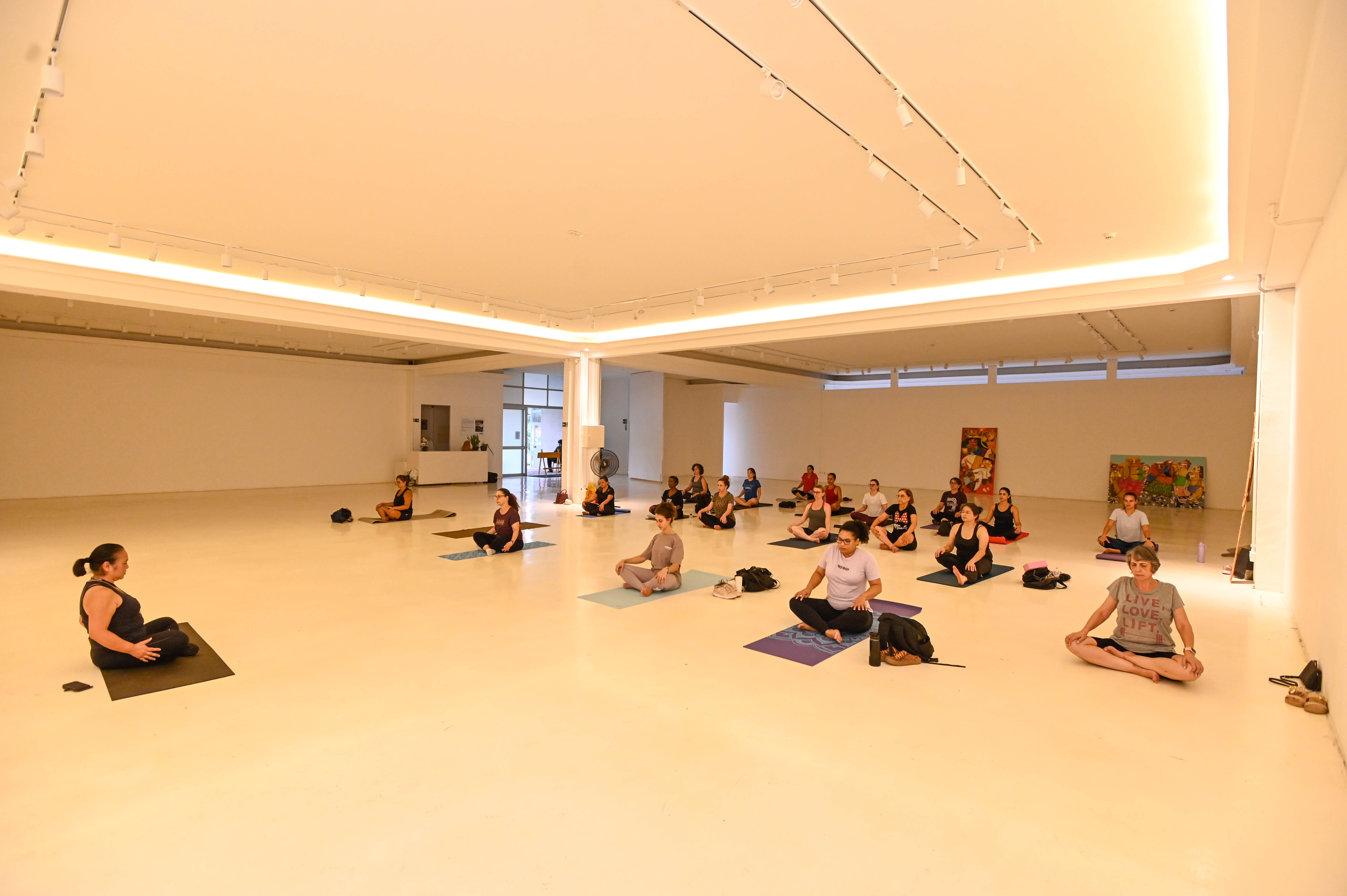 Museu abre as portas para as servidoras praticarem 