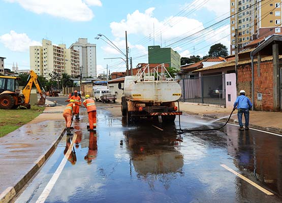 Limpeza após os reparos