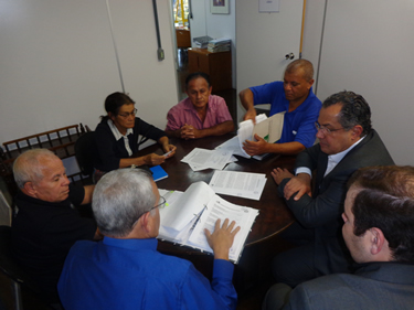 Reunião entre representantes da Cohab e do Núcleo aconteceu na segunda-feira