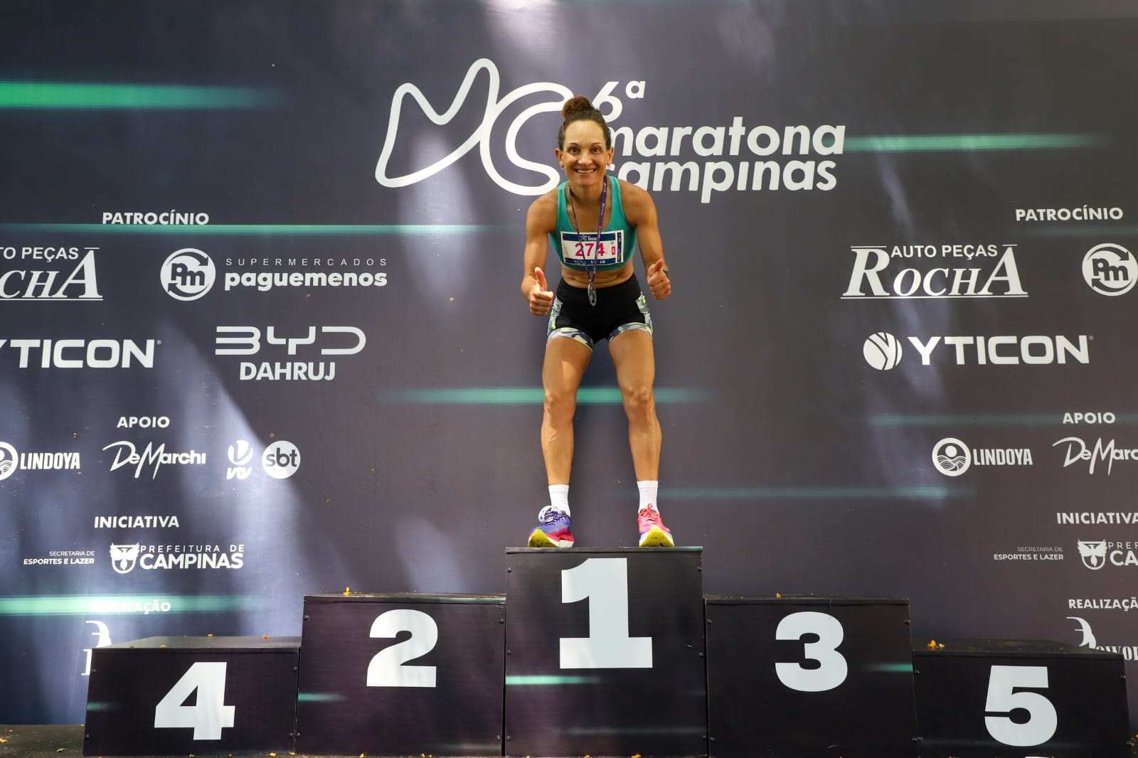 Noeme Maria Pereira foi a campeã no feminino 