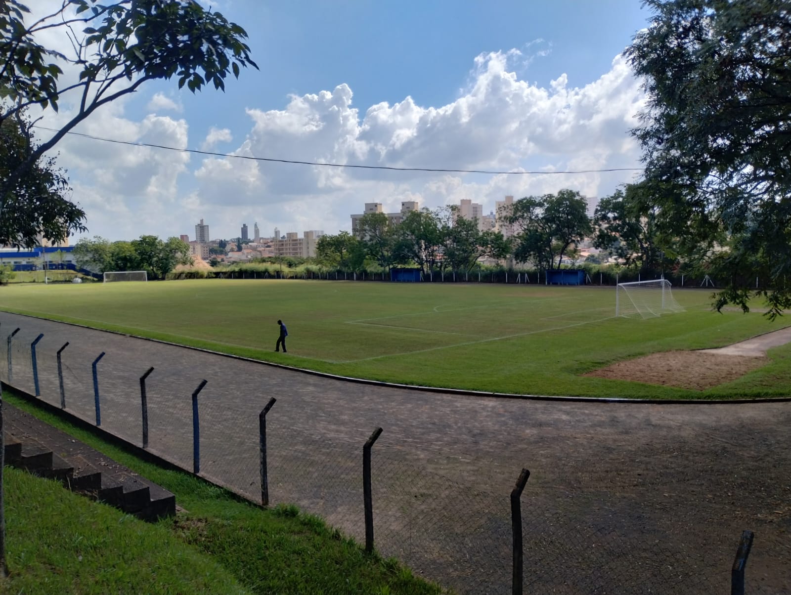 Praça Argemiro Roque está pronta para receber eventos esportivos