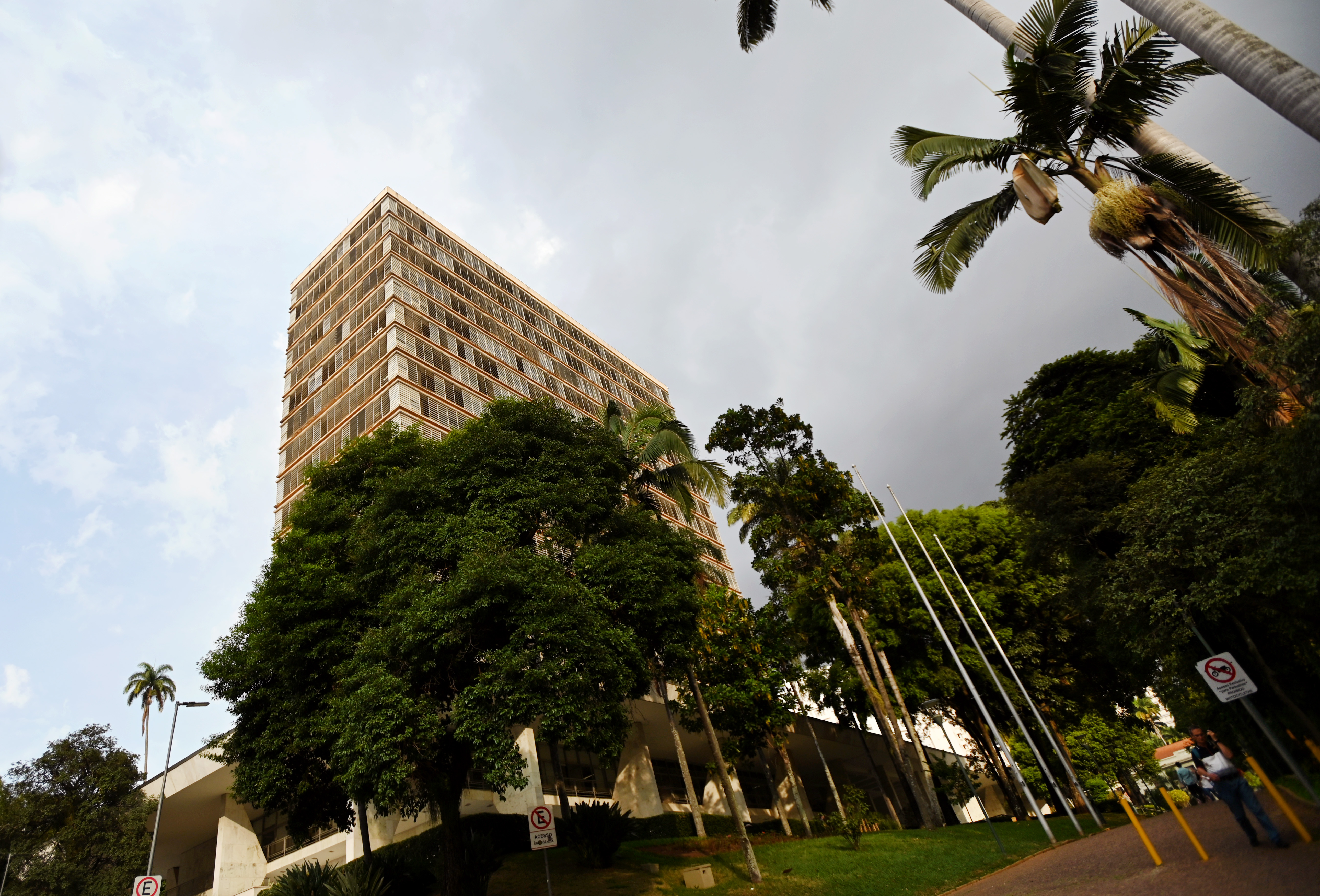 O Paço Municipal também integra a mobilização mundial