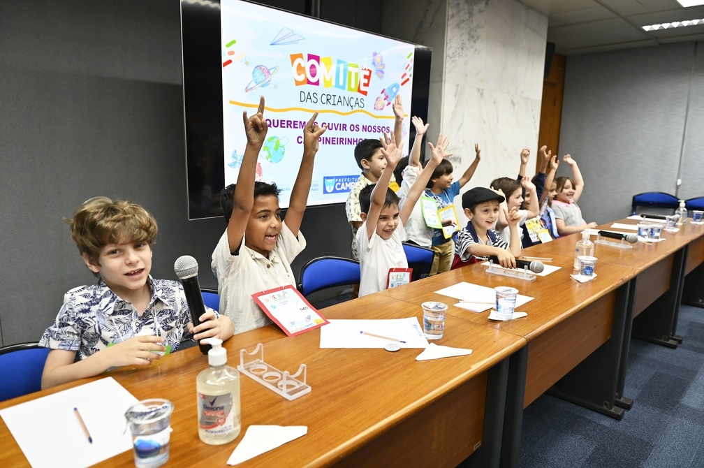 Arquivo PMC São 12 vagas para o comitê, que será composto por 6 meninas e 6 meninos correspondentes a cada região da cidade