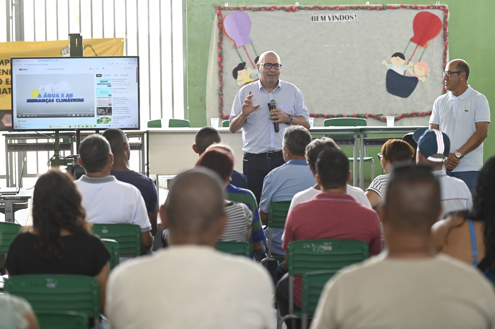 O primeiro treinamento ocorreu na região Sul da cidade, no mês de março