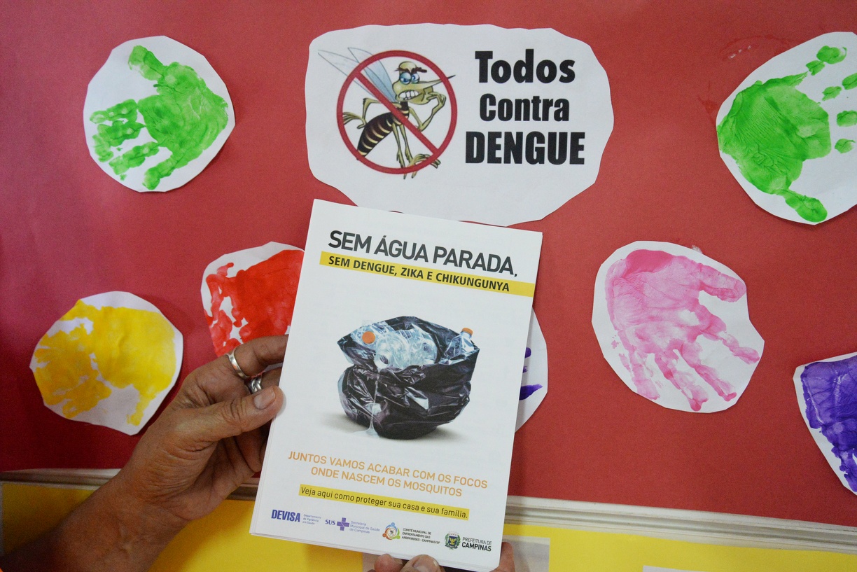 Campinas faz 12º mutirão para prevenção e combate à dengue neste sábado, 20