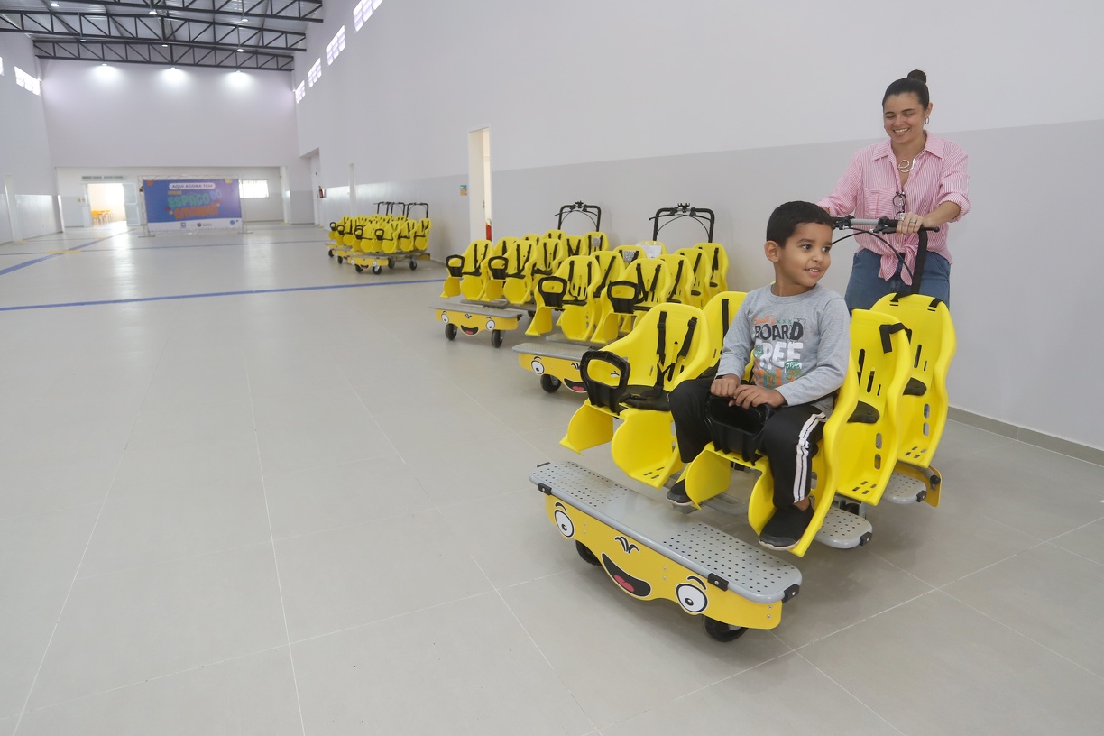 Creche Campo Florido II: a primeira do Espaço do Amanhã 