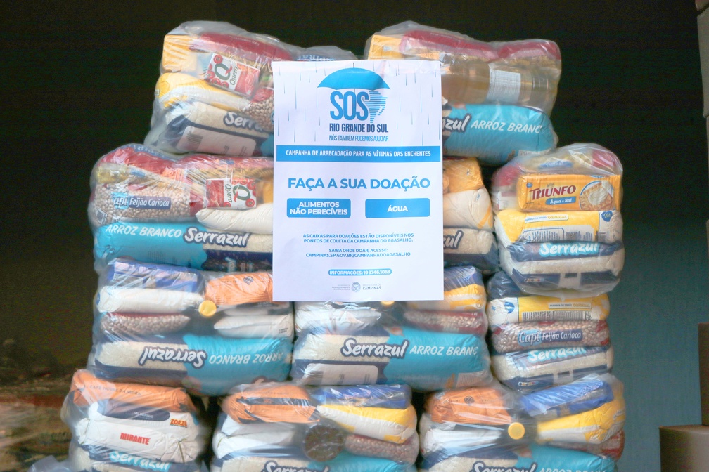 A mobilização irá arrecadar cestas básicas, água, produtos de higiene pessoal e colchões novos