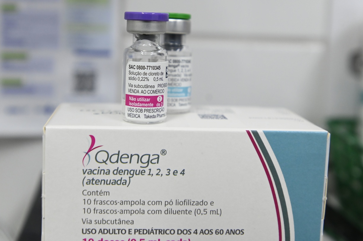 Dose de vacina contra dengue está disponível em todos os CSs de Campinas