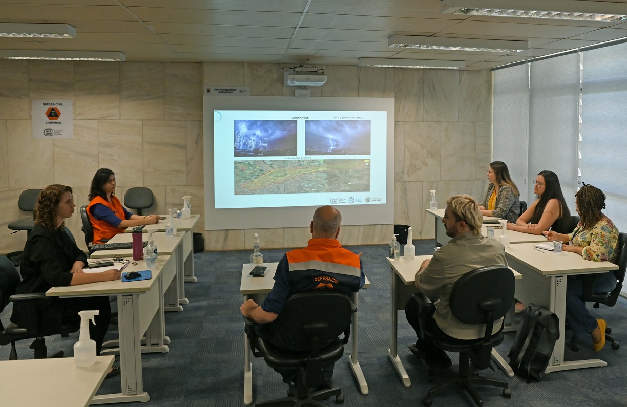 Oficial da UNDRR conheceu como ações de resiliência em Campinas evoluíram ao longo do tempo