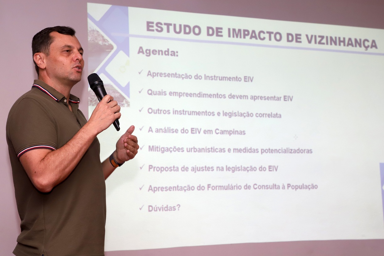 Coordenador da Comissão do EIV, Rodrigo Barbutti