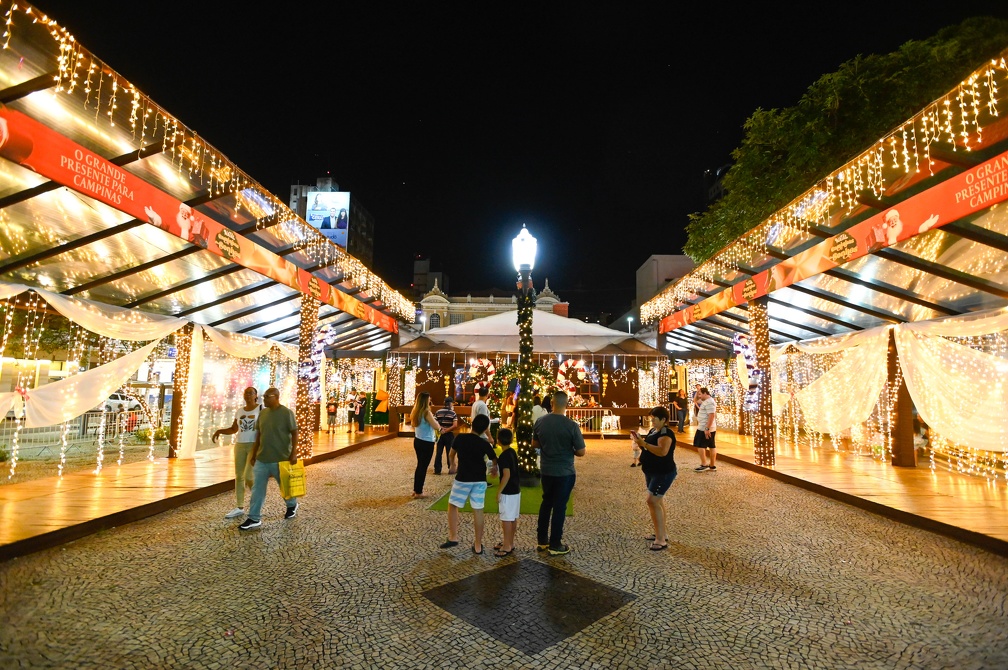 Vila do Papai Noel foi a grande atração do Natal