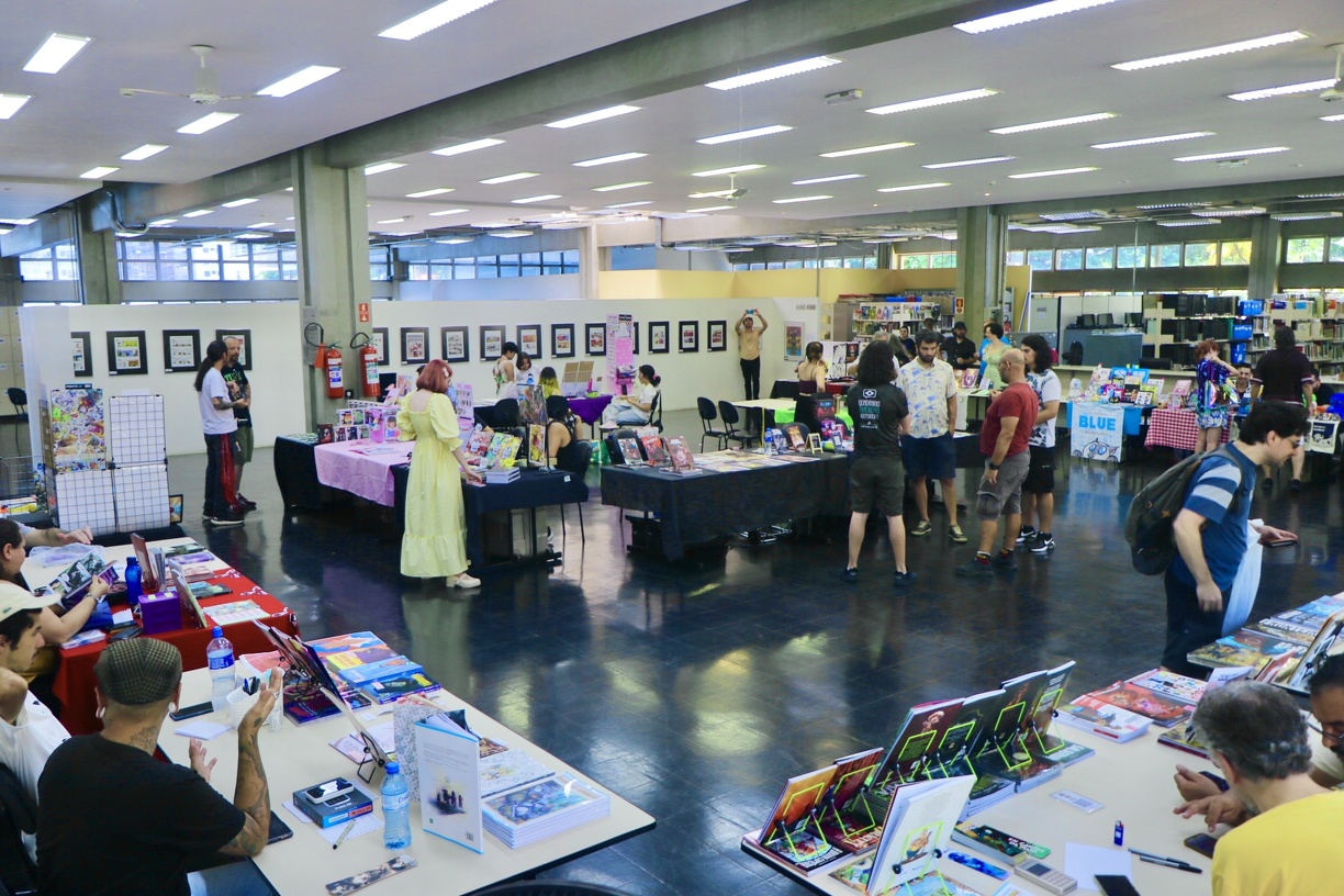 Biblioteca Municipal “Prof. Ernesto Manoel Zink" também promove eventos que levam mais pessoas ao espaço 