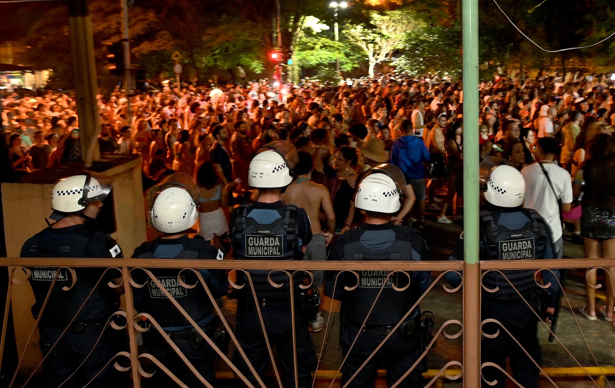 Guarda Municpal marcou presença fazendo a segurança dos eventos