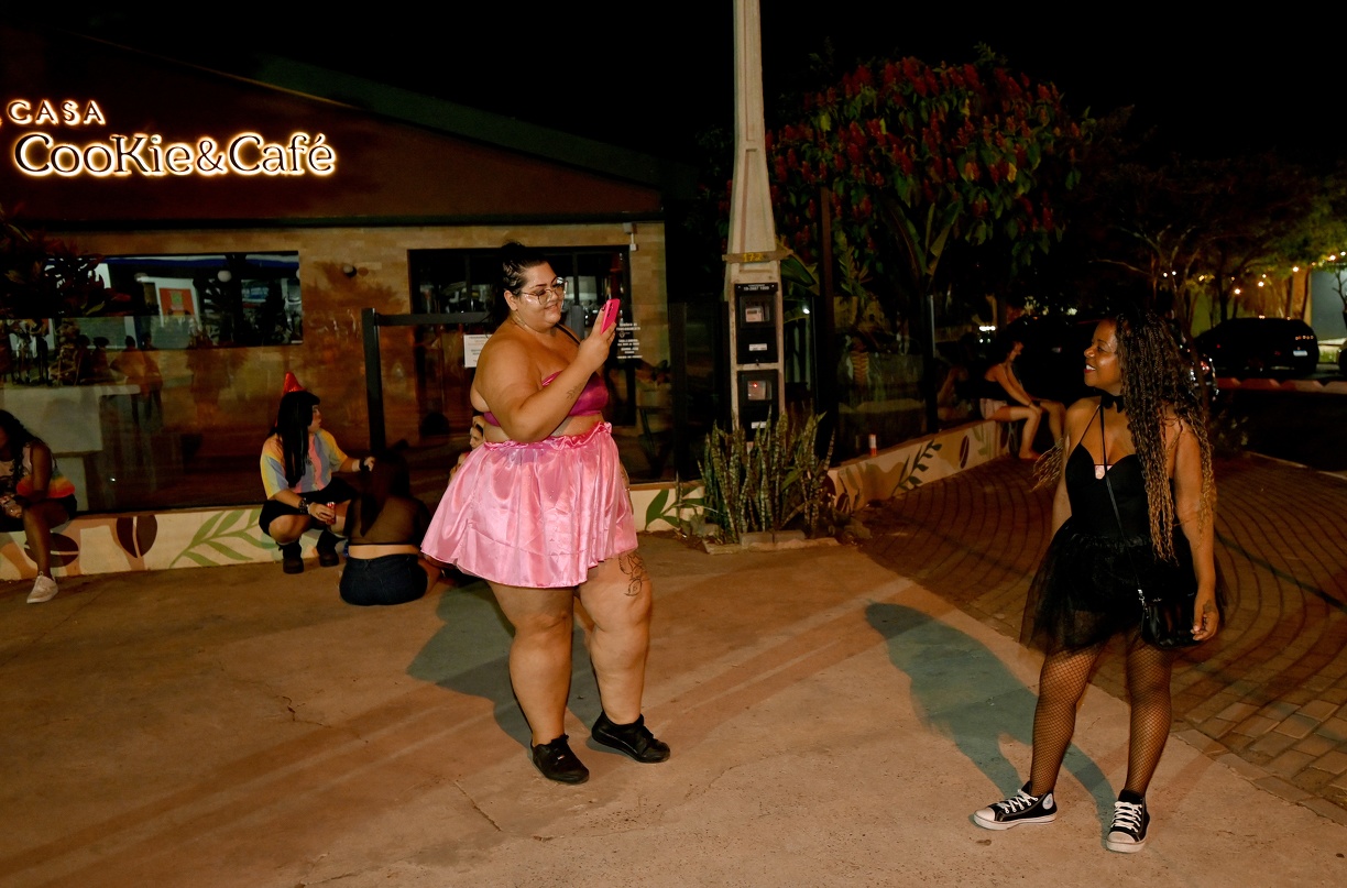 Diversão, sorrisos e muitos flashes